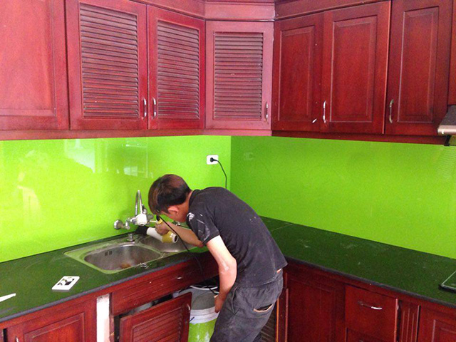 Báo Giá Kính Ốp Bếp Hà Đông